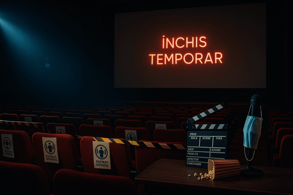 Cinematografia: ecrane negre și premiere amânate